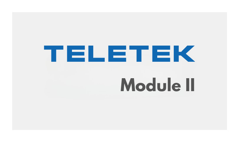 Training Teletek Module II